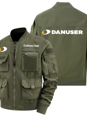 Danuser Exclusive Logo Jacket x Baseball Collar Style Multiple Pockets Men’s Hiking Outdoor Jacket Custom Name HIHI190325Y40JCXDAM