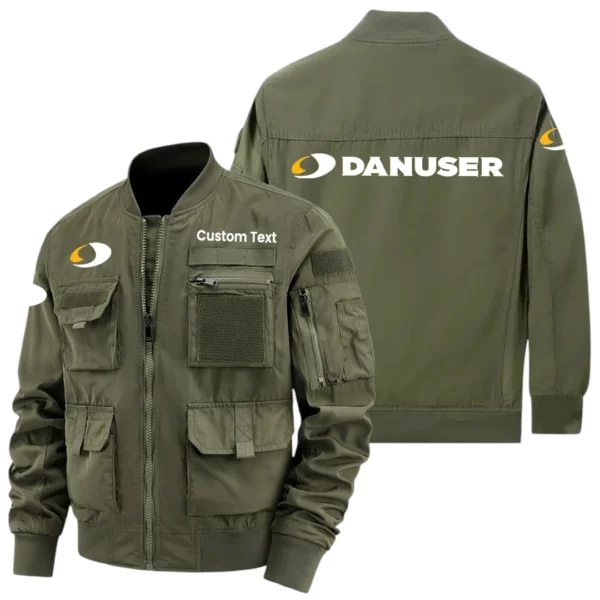 Danuser Exclusive Logo Jacket x Baseball Collar Style Multiple Pockets Men’s Hiking Outdoor Jacket Custom Name HIHI190325Y40JCXDAM