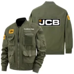 JCB Exclusive Logo Jacket x Baseball Collar Style Multiple Pockets Men’s Hiking Outdoor Jacket Custom Name HIHI190325Y40JCXJCB
