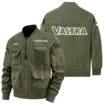 Valtra Exclusive Logo Jacket x Baseball Collar Style Multiple Pockets Men’s Hiking Outdoor Jacket Custom Name HIHI190325Y40JCXVAT