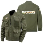 Woods Exclusive Logo Jacket x Baseball Collar Style Multiple Pockets Men’s Hiking Outdoor Jacket Custom Name HIHI190325Y40JCXWOE