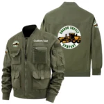 Bradco Supply Exclusive Logo Jacket x Baseball Collar Style Multiple Pockets Men’s Hiking Outdoor Jacket Custom Name HIHI200325Y40JCXBAS