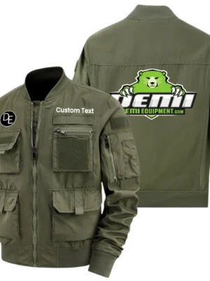 Dakota DEMI Exclusive Logo Jacket x Baseball Collar Style Multiple Pockets Men’s Hiking Outdoor Jacket Custom Name HIHI200325Y40JCXDEM
