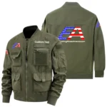 Everything Attachments Exclusive Logo Jacket x Baseball Collar Style Multiple Pockets Men’s Hiking Outdoor Jacket Custom Name HIHI200325Y40JCXEVA