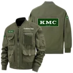 KMC Kelly Exclusive Logo Jacket x Baseball Collar Style Multiple Pockets Men’s Hiking Outdoor Jacket Custom Name HIHI200325Y40JCXKMC
