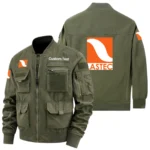 Lastec Mowers Exclusive Logo Jacket x Baseball Collar Style Multiple Pockets Men’s Hiking Outdoor Jacket Custom Name HIHI200325Y40JCXLAM