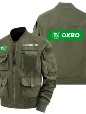 Oxbo Exclusive Logo Jacket x Baseball Collar Style Multiple Pockets Men’s Hiking Outdoor Jacket Custom Name HIHI200325Y40JCXOXB