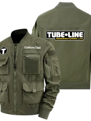Tubeline Exclusive Logo Jacket x Baseball Collar Style Multiple Pockets Men’s Hiking Outdoor Jacket Custom Name HIHI200325Y40JCXTUM