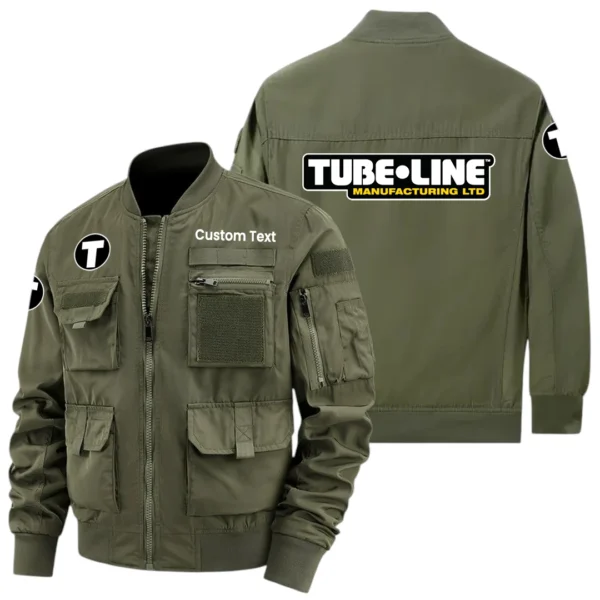 Tubeline Exclusive Logo Jacket x Baseball Collar Style Multiple Pockets Men’s Hiking Outdoor Jacket Custom Name HIHI200325Y40JCXTUM