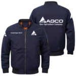 AGCO Exclusive Logo Men Bomber Jacket Windproof Coat Multi Pockets, Custom Name HIDI280325Y51BJ2AGC