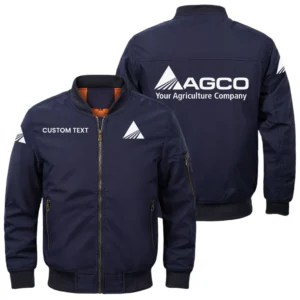 AGCO Exclusive Logo Men Bomber Jacket Windproof Coat Multi Pockets, Custom Name HIDI280325Y51BJ2AGC