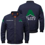 Alamo Group Exclusive Logo Men Bomber Jacket Windproof Coat Multi Pockets, Custom Name HIDI280325Y51BJ2ALG