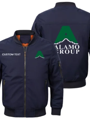Alamo Group Exclusive Logo Men Bomber Jacket Windproof Coat Multi Pockets, Custom Name HIDI280325Y51BJ2ALG