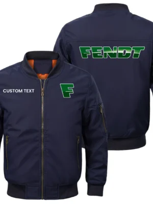 Fendt Exclusive Logo Men Bomber Jacket Windproof Coat Multi Pockets, Custom Name HIDI280325Y51BJ2FEN