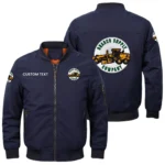 Bradco Supply Exclusive Logo Men Bomber Jacket Windproof Coat Multi Pockets, Custom Name HIDI290325Y51BJ2BAS
