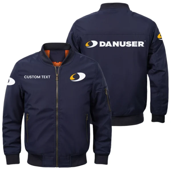 Danuser Exclusive Logo Men Bomber Jacket Windproof Coat Multi Pockets, Custom Name HIDI290325Y51BJ2DAM