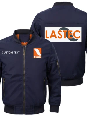 Lastec Exclusive Logo Men Bomber Jacket Windproof Coat Multi Pockets, Custom Name HIDI290325Y51BJ2LAM
