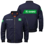 Oxbo Exclusive Logo Men Bomber Jacket Windproof Coat Multi Pockets, Custom Name HIDI290325Y51BJ2OXB