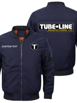 Tubeline Manufacturing Exclusive Logo Men Bomber Jacket Windproof Coat Multi Pockets, Custom Name HIDI290325Y51BJ2TUM