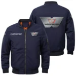 Worksaver Exclusive Logo Men Bomber Jacket Windproof Coat Multi Pockets, Custom Name HIDI290325Y51BJ2WOR