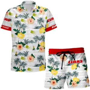Claas Hawaiian Shirt x Beach Shorts Full Set Limited 2025 All Over Print, Custom Name HIHI150425Y7HWY8SHCLA