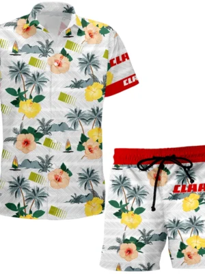 Claas Hawaiian Shirt x Beach Shorts Full Set Limited 2025 All Over Print, Custom Name HIHI150425Y7HWY8SHCLA