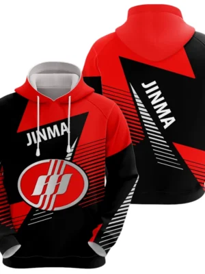 Jinma Limited 2025 Pullover Hoodie x Zip Up Hoodie All Over Print, Custom Name HG170425Y2PHDCT1JIN