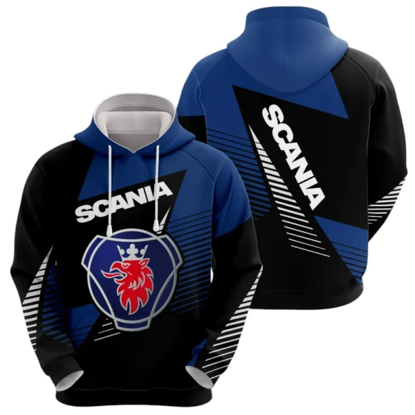 Scania Limited 2025 Pullover Hoodie x Zip Up Hoodie All Over Print, Custom Name HG190425Y2PHDCT1SCA