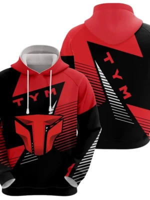TYM Limited 2025 Pullover Hoodie x Zip Up Hoodie All Over Print, Custom Name HG190425Y2PHDCT1TYM