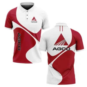 AGCO Polo Shirt All Over Print Gift For Tractors Fans, Custom Name TN030425Y3PLCT1AGC