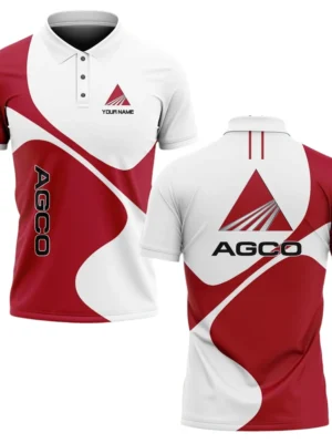 AGCO Polo Shirt All Over Print Gift For Tractors Fans, Custom Name TN030425Y3PLCT1AGC