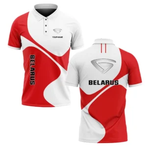 Belarus Polo Shirt All Over Print Gift For Tractors Fans, Custom Name TN030425Y3PLCT1BEL