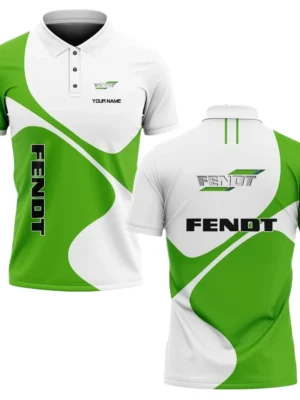 Fendt Polo Shirt All Over Print Gift For Tractors Fans, Custom Name TN030425Y3PLCT1FEN