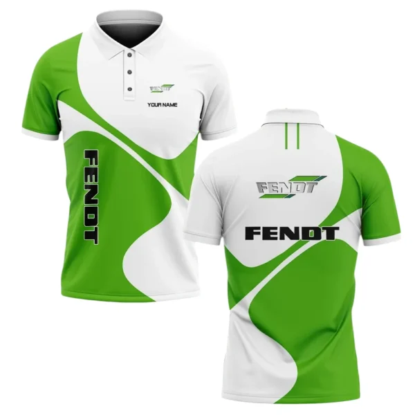 Fendt Polo Shirt All Over Print Gift For Tractors Fans, Custom Name TN030425Y3PLCT1FEN