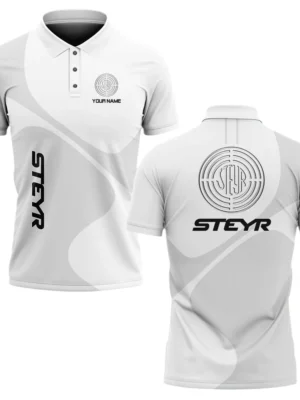 Steyr Polo Shirt All Over Print Gift For Tractors Fans, Custom Name TN040425Y3PLCT1STE
