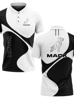 Mack Trucks Polo Shirt All Over Print Gift For Trucks Fans, Custom Name TN030425Y3PLCT1CKT