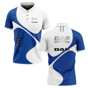DAF Trucks Polo Shirt All Over Print Gift For Trucks Fans, Custom Name TN030425Y3PLCT1DAF