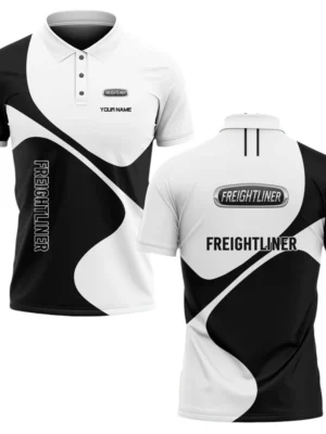 Freightliner Polo Shirt All Over Print Gift For Trucks Fans, Custom Name TN030425Y3PLCT1FRE