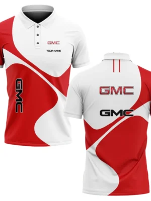 GMC Trucks Polo Shirt All Over Print Gift For Trucks Fans, Custom Name TN030425Y3PLCT1GMT