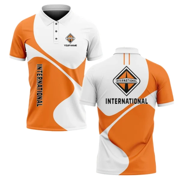 International Trucks Polo Shirt All Over Print Gift For Trucks Fans, Custom Name TN030425Y3PLCT1INT