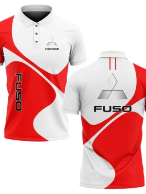 Fuso Polo Shirt All Over Print Gift For Trucks Fans, Custom Name TN030425Y3PLCT1MSF
