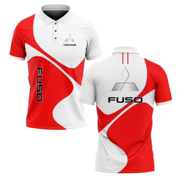 Fuso Polo Shirt All Over Print Gift For Trucks Fans, Custom Name TN030425Y3PLCT1MSF