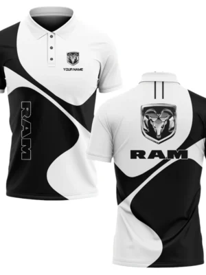 Ram Trucks Polo Shirt All Over Print Gift For Trucks Fans, Custom Name TN030425Y3PLCT1RAM