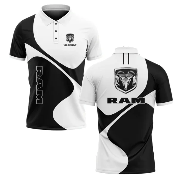 Ram Trucks Polo Shirt All Over Print Gift For Trucks Fans, Custom Name TN030425Y3PLCT1RAM