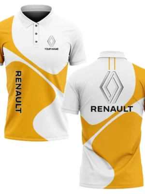 Renault Trucks Polo Shirt All Over Print Gift For Trucks Fans, Custom Name TN030425Y3PLCT1RET