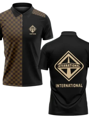 International Polo Shirt All Over Print Gift For Trucks Fans, Custom Name TN040425Y3PLCT3INT