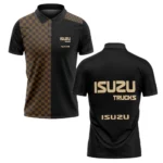 Isuzu Trucks Polo Shirt All Over Print Gift For Trucks Fans, Custom Name TN040425Y3PLCT3IZT