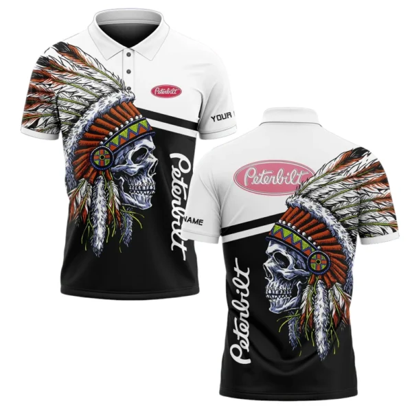 Peterbilt Polo Shirt All Over Print Gift For Trucks Fans, Custom Name TN040425Y3PLCT5PET