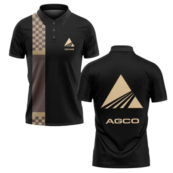 AGCO Polo Shirt All Over Print Gift For Tractors Fans, Custom Name TN070425Y3PLCT1AGC
