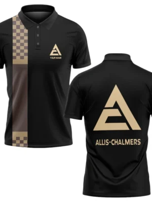 Allis Chalmers Polo Shirt All Over Print Gift For Tractors Fans, Custom Name TN070425Y3PLCT1ALC